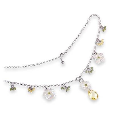 Collana Domar Gioielli Donna Dolù Bijoux collane in Argento Madreperla NPC032641 - NPC032641